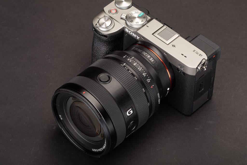 Sony the newest miorrorless full frame camera called Sony a7C II 